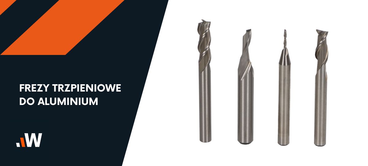 Frez do aluminium 10mm 100mm 1F HSS M2