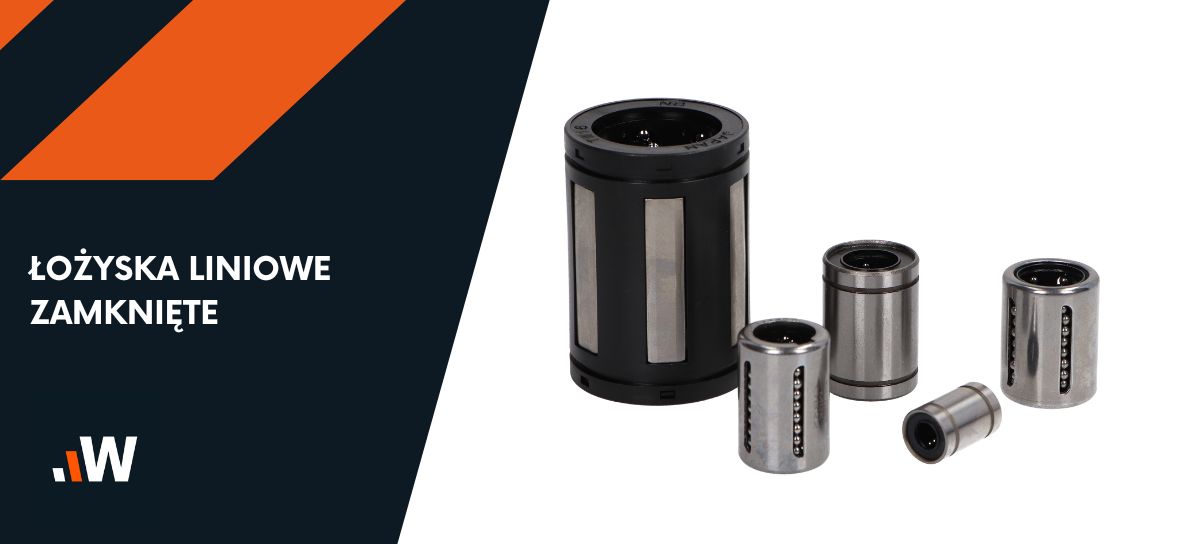 Łożysko liniowe zamknięte KB1232UU