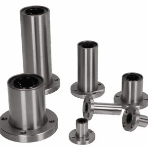 Łożyska liniowe z kołnierzem okrągłym