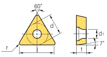 Płytka skrawająca TCMT110204 TG1225A