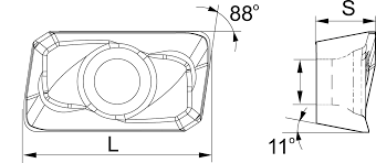 Płytka skrawająca APMT1135PDER-H2 TG1225