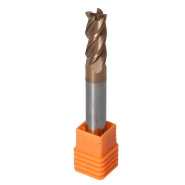 Frez trzpieniowy VHM HRC55 fi 10mm 75mm 4F TiN