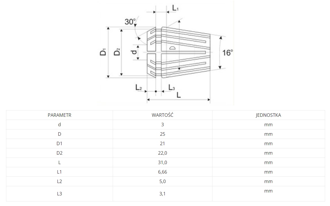 Komplet tulejek zaciskowych ISO40-ER20 uchwyt zaciskowy 1szt, ER20,KPL13,0.5-13mm, ER20C klucz 1szt. w drewnianej kasetce Komplet tulejek zaciskowych ISO40-ER20 uchwyt zaciskowy 1szt, ER20,KPL13,0.5-13mm, ER20C klucz 1szt. w drewnianej kasetce