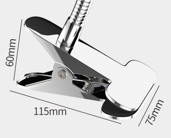 Lampa maszynowa 5W LED ABS z uchwytem klipsowym - 230V