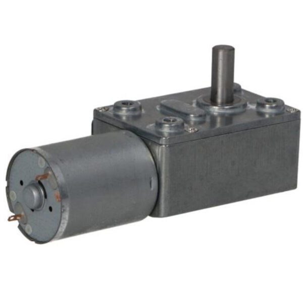 Silnik z przekładnią ślimakową 65:1 90RPM 6VDC