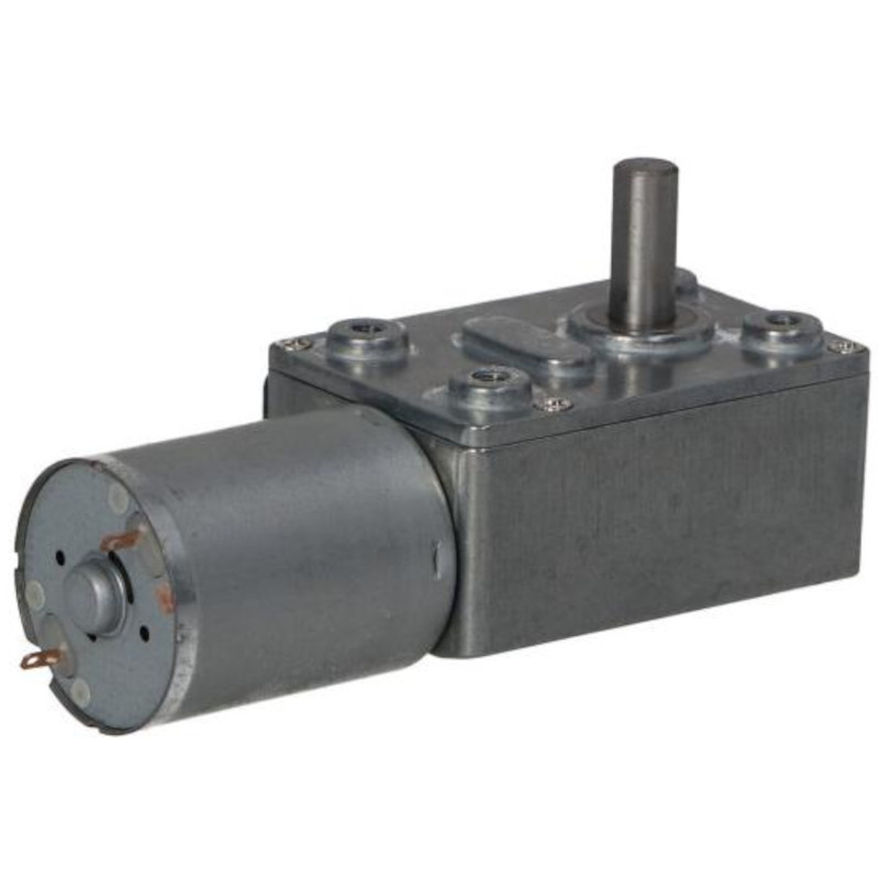 Silnik z przekładnią ślimakową 40:1 150RPM 12VDC Silnik z przekładnią ślimakową 40:1 150RPM 12VDC