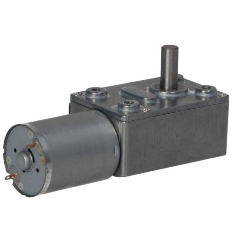 Silnik z przekładnią ślimakową 40:1 210RPM 12VDC Silnik z przekładnią ślimakową 40:1 210RPM 12VDC