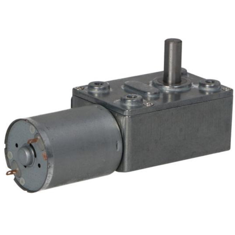 Silnik z przekładnią ślimakową 65:1 130RPM 12VDC Silnik z przekładnią ślimakową 65:1 130RPM 12VDC