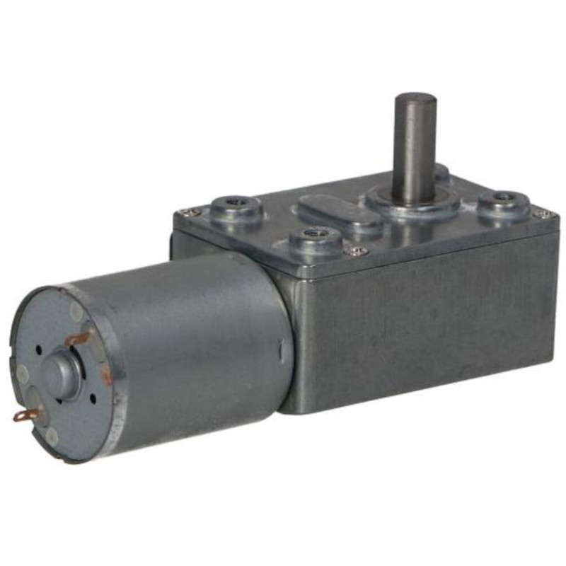 Silnik z przekładnią ślimakową 200:1 40RPM 12VDC Silnik z przekładnią ślimakową 200:1 40RPM 12VDC