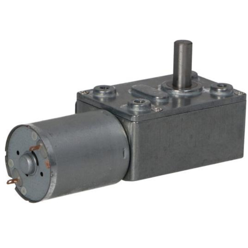 Silnik z przekładnią ślimakową 600:1 14RPM 12VDC Silnik z przekładnią ślimakową 600:1 14RPM 12VDC