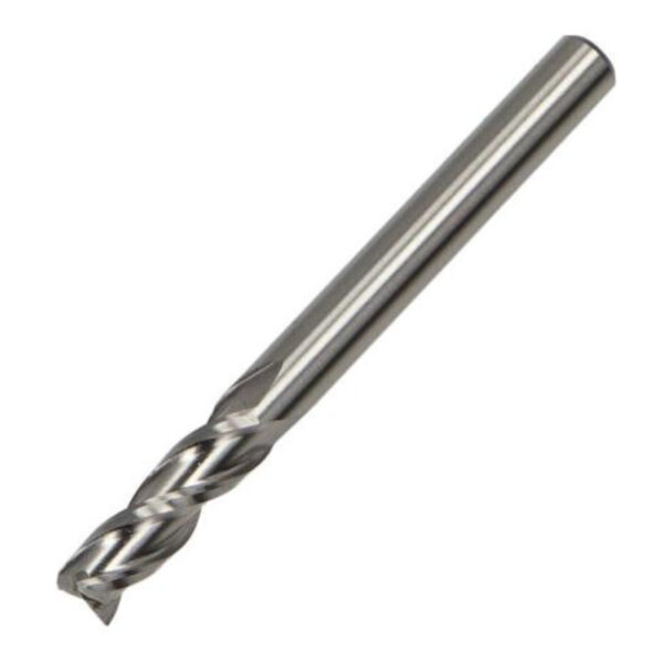 Frez do aluminium 7mm 65mm 3F HSS M2