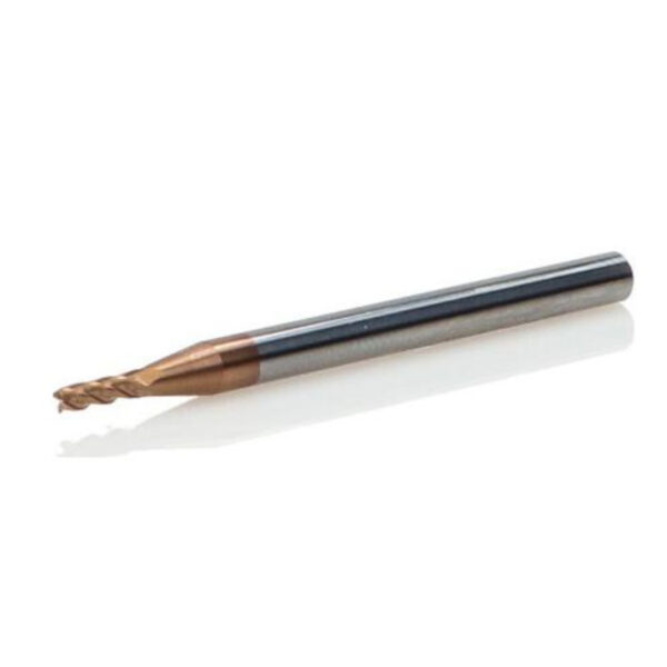 Frez węglikowy VHM fi 3mm 50mm 4F HRC55 AlTiN