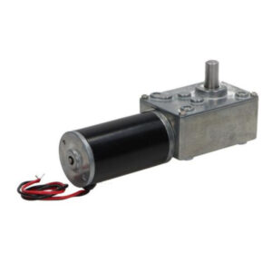 Silnik z przekładnią ślimakową 17:1 470RPM 12VDC Silnik z przekładnią ślimakową 17:1 470RPM 12VDC