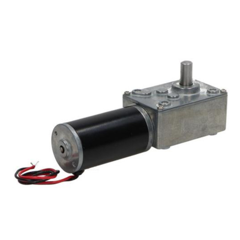 Silnik z przekładnią ślimakową 50:1 160RPM 12VDC Silnik z przekładnią ślimakową 50:1 160RPM 12VDC