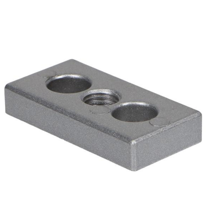 Płyta łącznik końcowy M12 do profilu 30x60 Płyta łącznik końcowy M12 do profilu 30x60