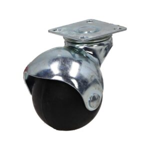 Kółko obrotowe fi 50mm gumowe z płytą montażową, nośność 25 kg 2105 - 50