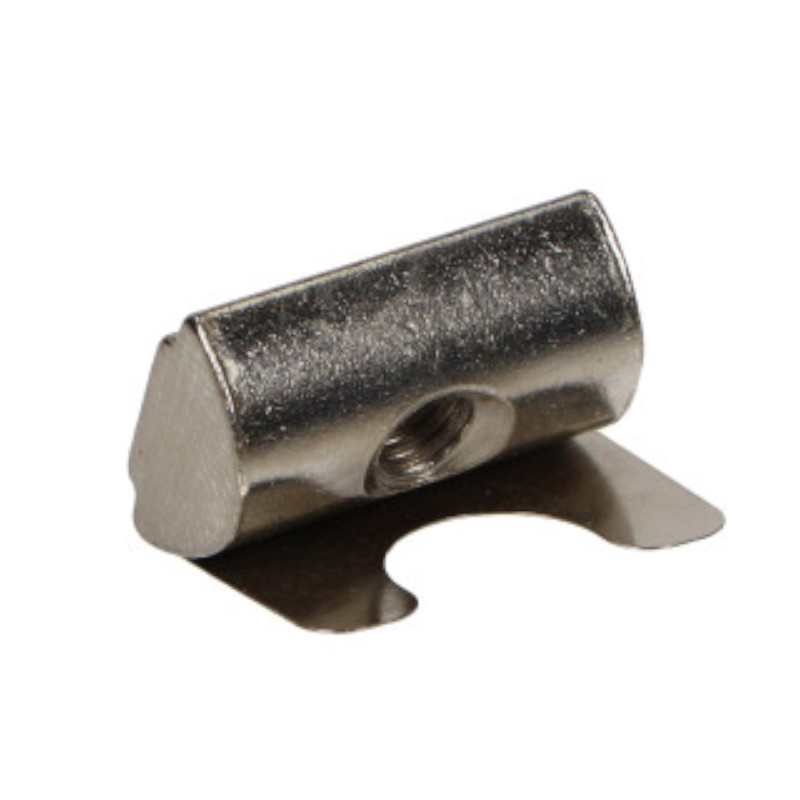 Nakrętka rowkowa M5 do profili OB30 ze sprężyną Nakrętka rowkowa M5 do profili OB30 ze sprężyną