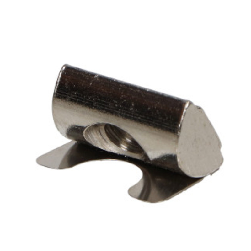 Nakrętka rowkowa M5 do profili OB40 ze sprężyną Nakrętka rowkowa M5 do profili OB40 ze sprężyną