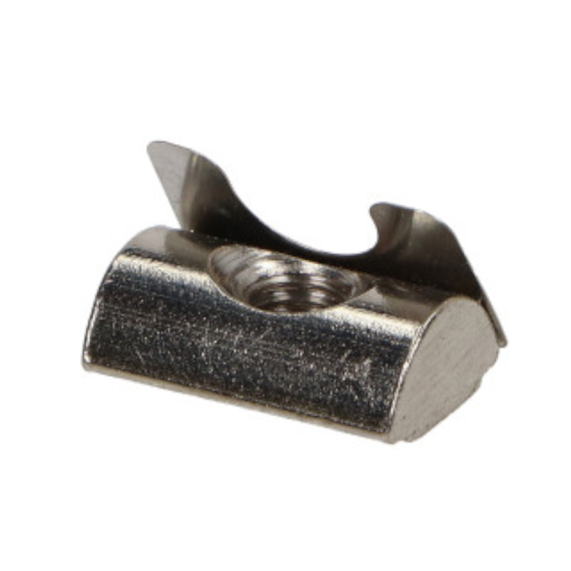 Nakrętka rowkowa M6 do profili OB30 ze sprężyną