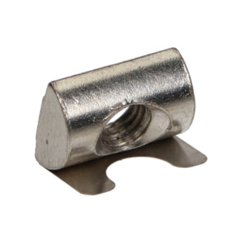 Nakrętka rowkowa M8 do profili OB40 ze sprężyną Nakrętka rowkowa M8 do profili OB40 ze sprężyną