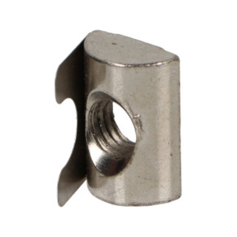 Nakrętka rowkowa M8 do profili OB40 ze sprężyną Nakrętka rowkowa M8 do profili OB40 ze sprężyną