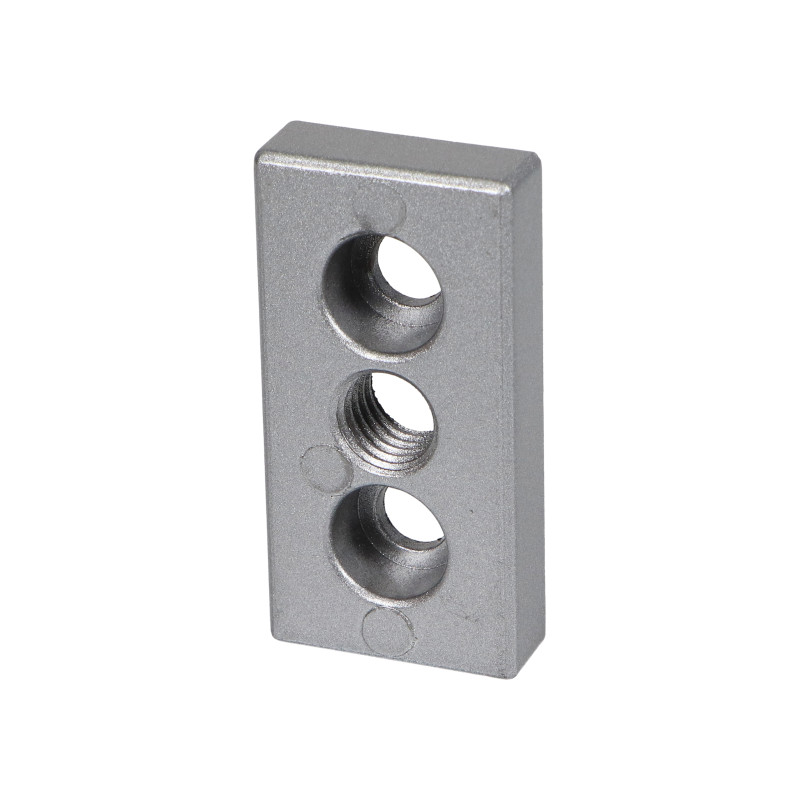 Płyta łącznik końcowy M12 do profilu 30x60 Płyta łącznik końcowy M12 do profilu 30x60