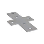 Płytka łączeniowa krzyżowa do profili 40x40 Płytka łączeniowa krzyżowa do profili 40x40