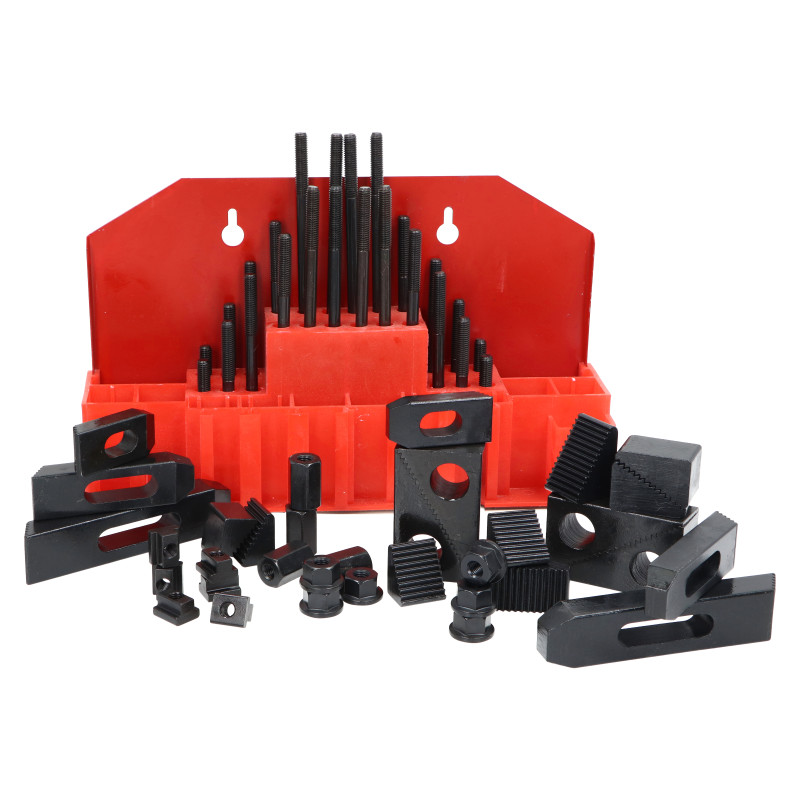 Płytki dociskowe, łapy mocujące - zestaw M14/16mm Płytki dociskowe, łapy mocujące - zestaw M14/16mm