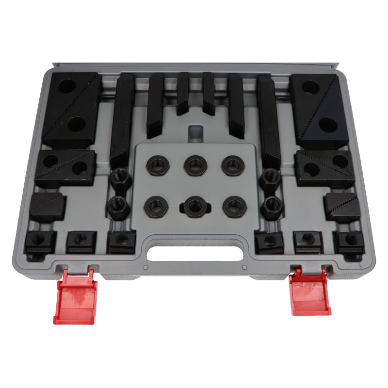 Płytki dociskowe, łapy mocujące - zestaw M16/18mm Płytki dociskowe, łapy mocujące - zestaw M16/18mm