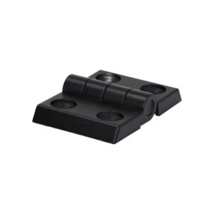 Zawias metalowy czarny do profili 20 39x30 Zawias metalowy czarny do profili 20 39x30