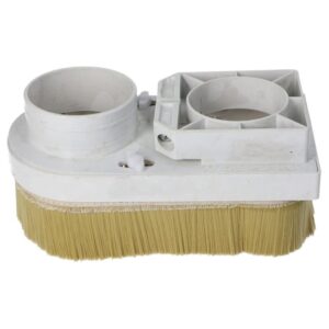 Szczotka do odciągu wiórów z kołnierzem 100mm na wrzeciono Szczotka do odciągu wiórów z kołnierzem 100mm na wrzeciono