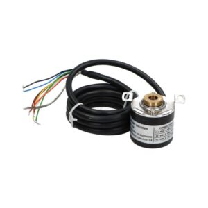 Enkoder inkrementalny obrotowy PKB3808-200-G5-30T, 200imp/obr, 5-30VDC, fi38mm, otwór 8mm, Line Driver Enkoder inkrementalny obrotowy PKB3808-200-G5-30T, 200imp/obr, 5-30VDC, fi38mm, otwór 8mm, Line Driver