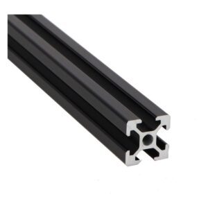 Profil aluminiowy czarny 20x20 rowek 6 - 200mm Profil aluminiowy czarny 20x20 rowek 6 - 200mm