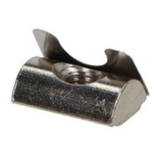 Nakrętka rowkowa M8 do profili OB30 ze sprężyną