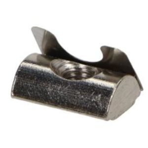 Nakrętka rowkowa M6 do profili OB40 ze sprężyną