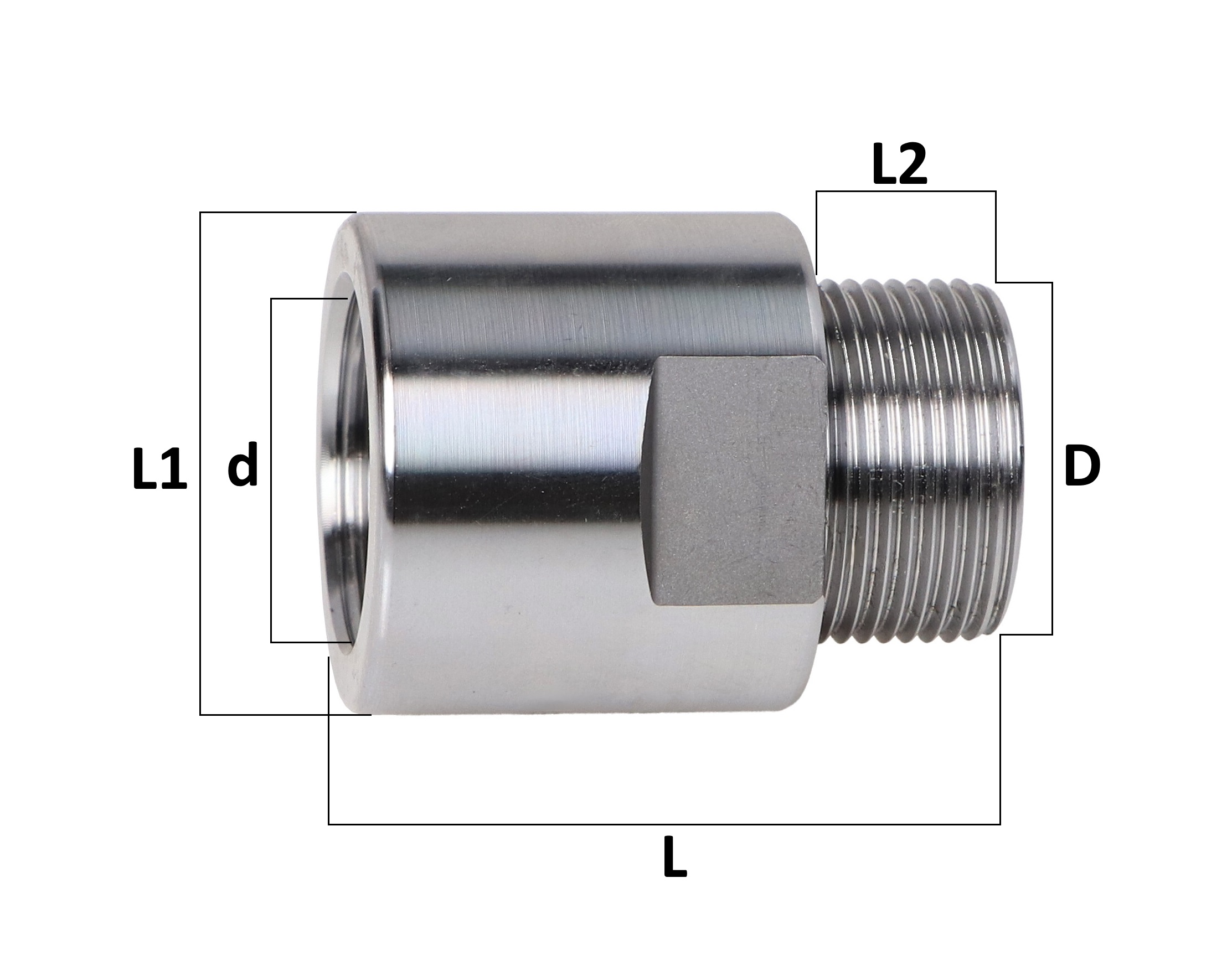 Adapter przedłużka ER11-ER16 Adapter przedłużka ER11-ER16