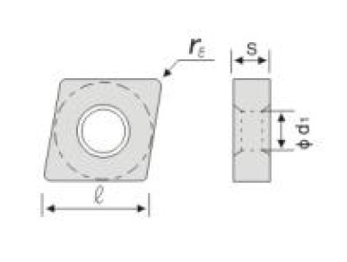 Płytka skrawająca ZCC.CT CNMG120408-PM YBC251