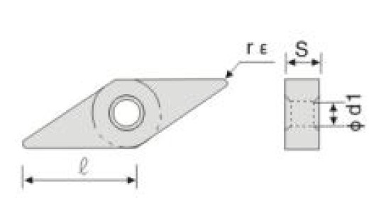 Płytka skrawająca ZCC.CT VNMG160408-PM YBC251