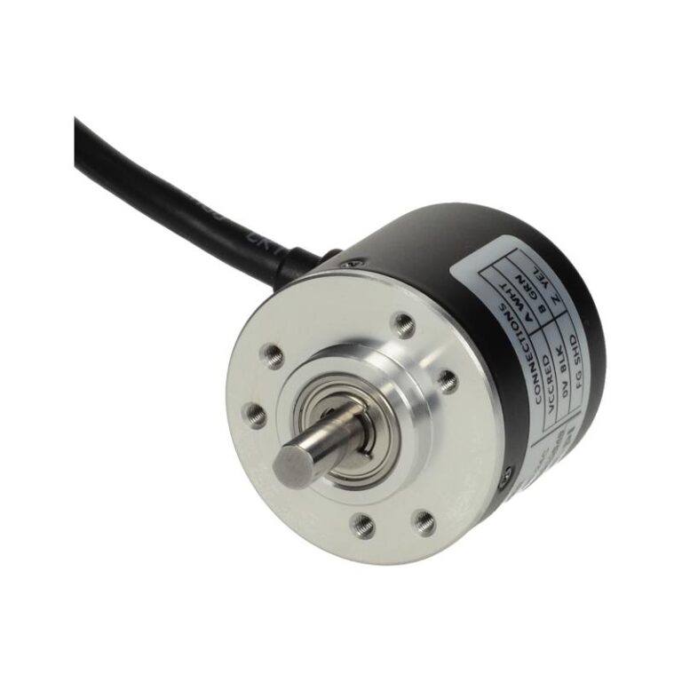 Enkoder inkrementalny obrotowy PIB3806-500-G5-24-C, 500imp/obr, 5-24VDC, fi38, wałek 6mm, OC