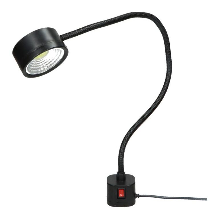 Lampa maszynowa 5W z podstawką magnetyczną Lampa maszynowa 5W z podstawką magnetyczną