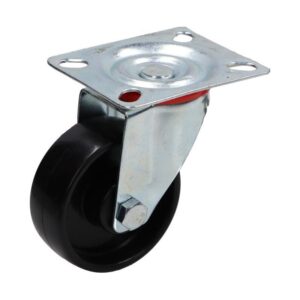 Kółko obrotowe fi 70mm plastikowe z płytą montażową, nośność 50 kg 4081 - 71x25