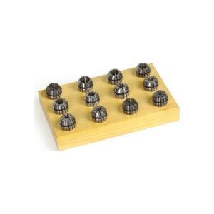 Komplet tulejek zaciskowych ER20 KPL.12, 2-13mm w drewnianej kasetce