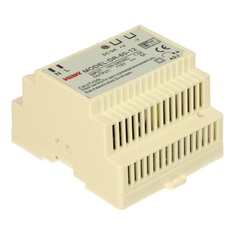 Zasilacz impulsowy DR-60-12 12V 5A
