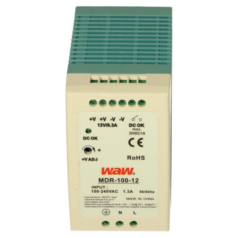 Zasilacz impulsowy MDR-100-12 12V 7.5A