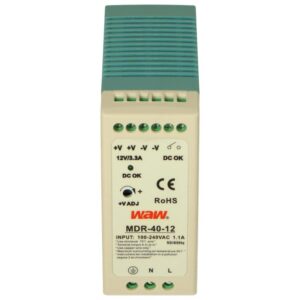 Zasilacz impulsowy MDR-40-24 24V 1.7A