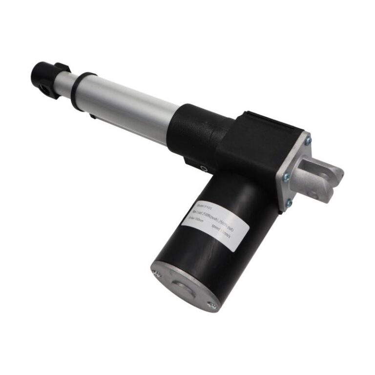 Siłownik elektryczny liniowy FY01 2500N 13mm/s  skok 100mm
