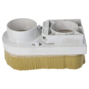 Szczotka do odciągu wiórów z kołnierzem 80mm na wrzeciono Szczotka do odciągu wiórów z kołnierzem 80mm na wrzeciono