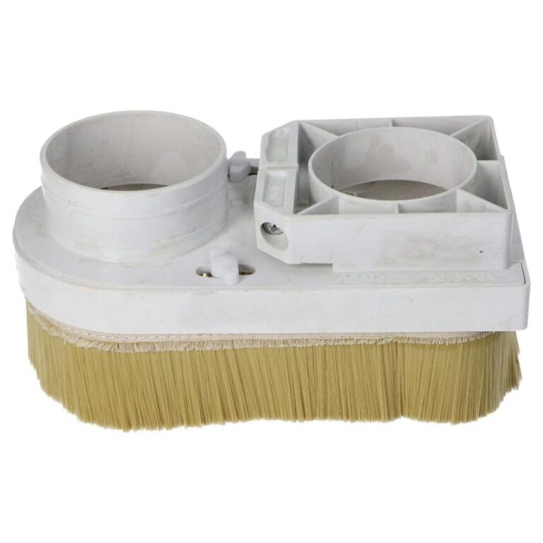 Szczotka do odciągu wiórów z kołnierzem 80mm na wrzeciono