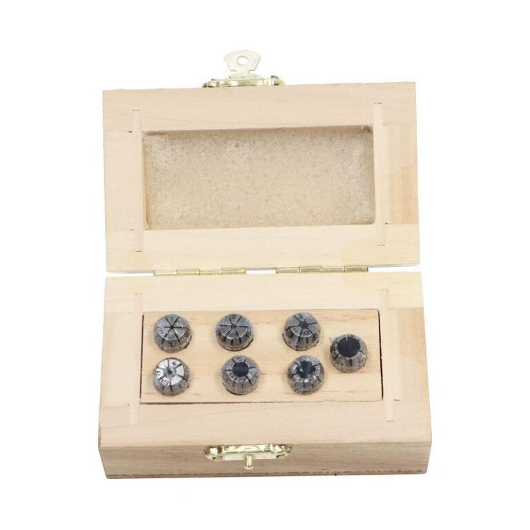 Komplet tulejek zaciskowych ER11 KPL.7, 1-7mm Komplet tulejek zaciskowych ER11 KPL.7, 1-7mm