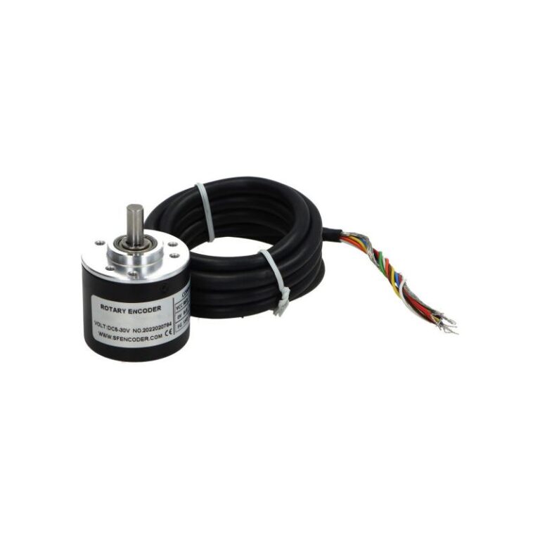 Enkoder inkrementalny obrotowy PIB3806-360-G5-30T, 360imp/obr, 5-30VDC, fi38mm, wałek 6mm, Line Driver